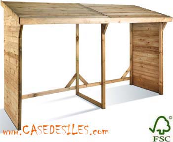 Abri bûches en bois pour 5 stères 0100195