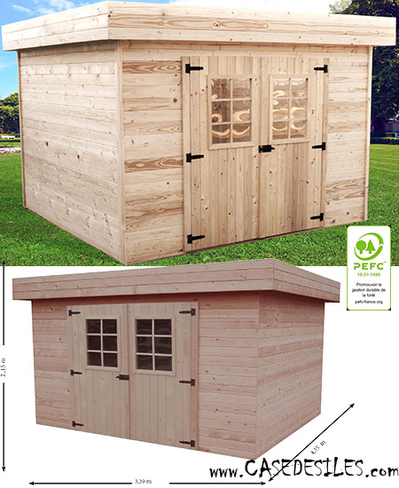 Abri de jardin en bois