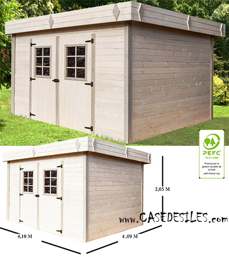 Abri de jardin en bois