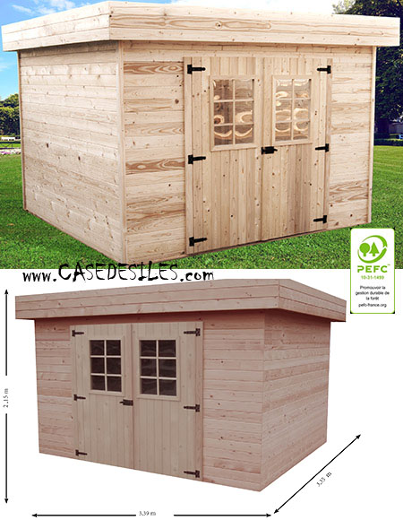 Abri de jardin en bois