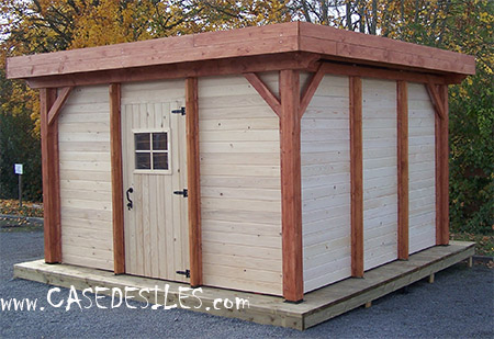 Abri de jardin en bois