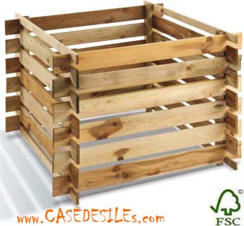 Jardinage : comment fabriquer un double bac à compost en bois de palettes