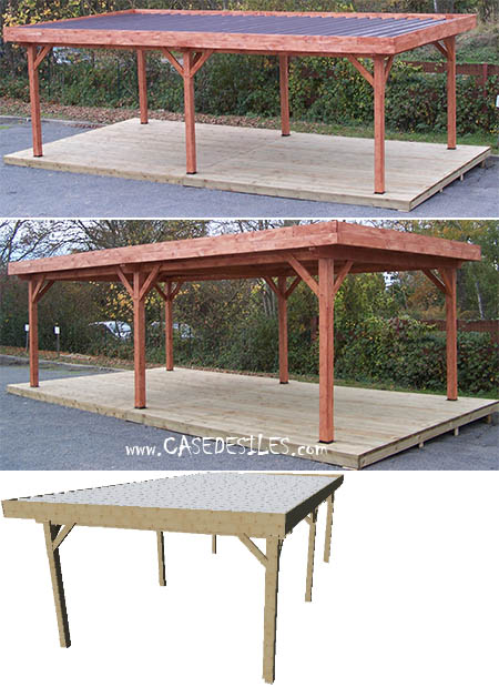 Carport bois