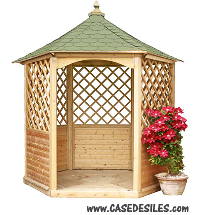 Kiosque en bois