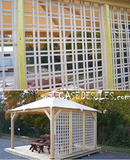 Kits Accessoires pour Auvents Kiosques Carports