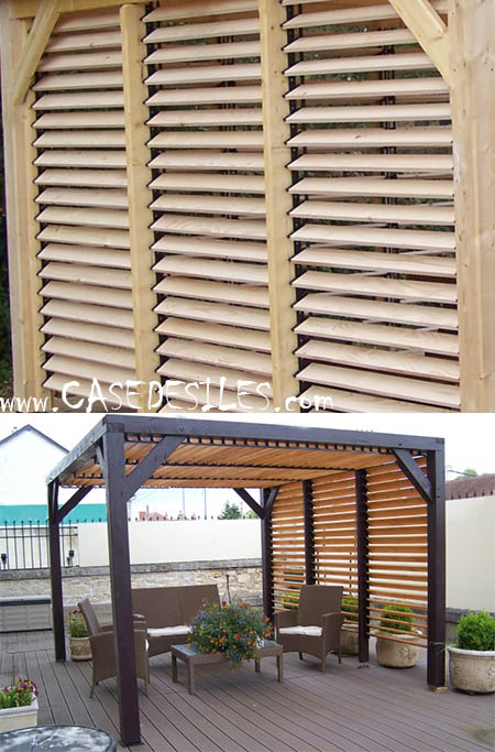 Accessoires Auvent Kiosque Carport