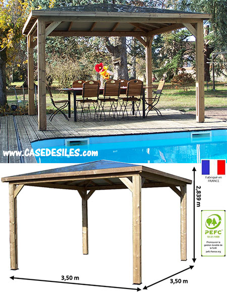 Pergola Jardin bois et Tonnelle Jardin Bois