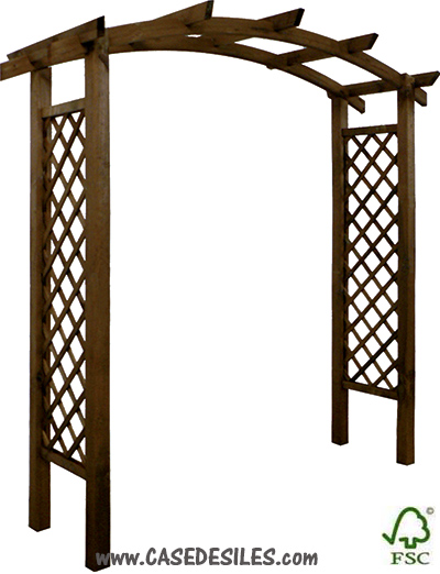 Pergola Jardin bois et Tonnelle Jardin Bois