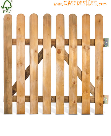 Portillon pour clôture bois Stackette 0220978