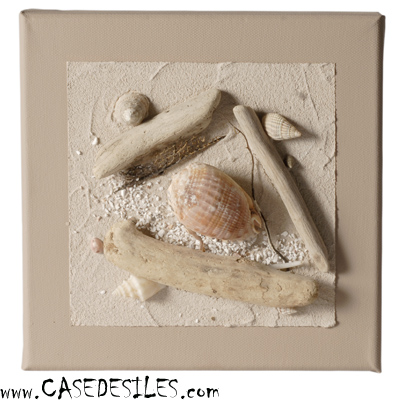 Tableau Relief en Bois Flotté