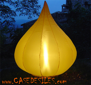 Lampe gonflable Fruit jaune
