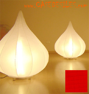 Lampe gonflable Fruit rouge