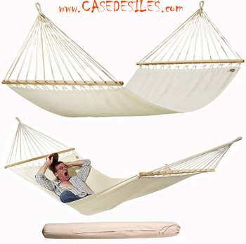 Hamac a barre uni : Hamac à barre exotique Modesta Hamac a barre uni : Hamac à barre exotique Modesta
