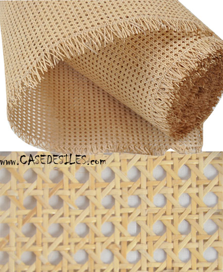 Cannage rotin 7/16 de maille lavée 1er choix 45cm Pas Cher Cannage rotin 7/16 de maille lavée 1er choix 45cm Pas Cher