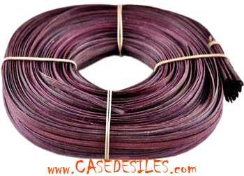 Moelle rotin éclisse régulier bordeaux 5.5a6 250g