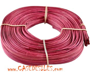 Moelle rotin éclisse regulière fushia 5.5a6mm 250g