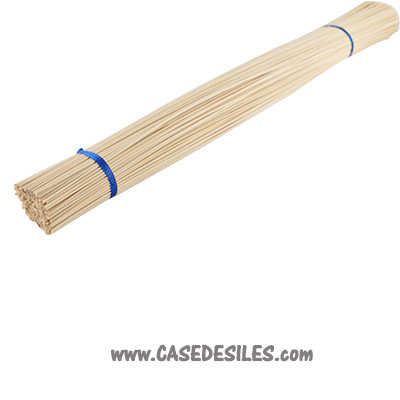 Moelle de rotin coupée 1er choix 70cm x 3mm au kg 