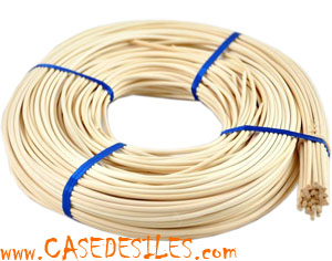 Moelle rotin naturelle en couronne 250gr 3.5mm