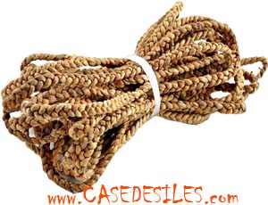 Cordage ou cordon de jacinthe eau naturelle