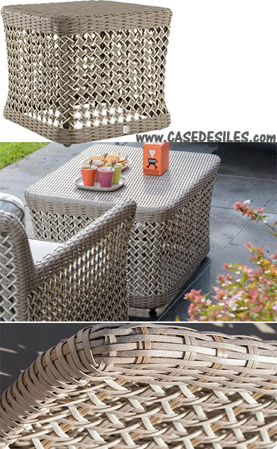 Table basse de jardin design