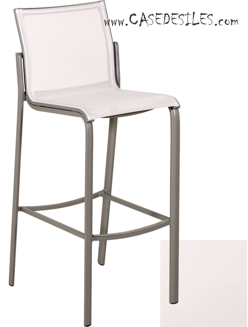 Tabouret de bar aluminium