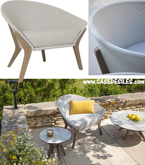 Fauteuil de Jardin Teck Design