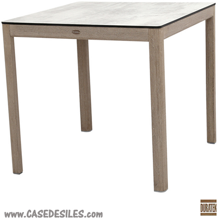 Table de Jardin en Teck Modulable Design