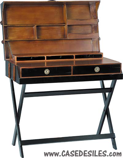 Bureau secrétaire en bois - Brin d'Ouest