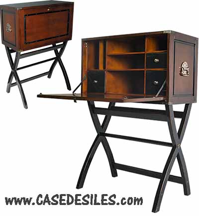 Bureau marine en bois