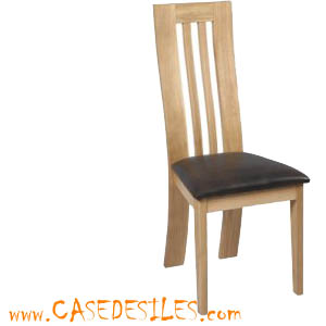 Chaise bois et métal