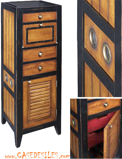 Meubles de Rangement pour Salon, Mobilier en Bois Massif