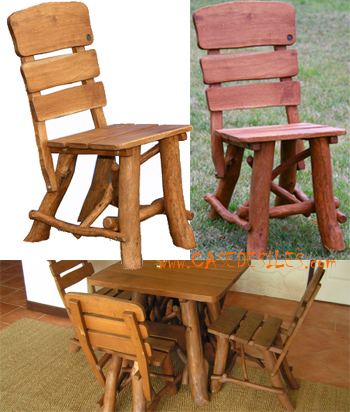 Chaise bois massif