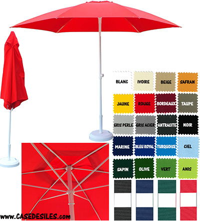 Parasol De Plage Hexagonal D280cm