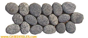 Dalle de galet 20x8x1.4 Blackspot Pas Cher Dalle de galet 20x8x1.4 Blackspot Pas Cher