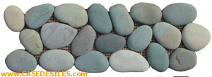 Dalle galets 30x10x1.4 African Green Pas Cher Dalle galets 30x10x1.4 African Green Pas Cher