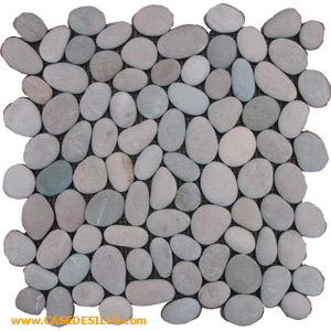 Dalles de galets 30x30x1.4 Asian Tan Pas Cher Dalles de galets 30x30x1.4 Asian Tan Pas Cher