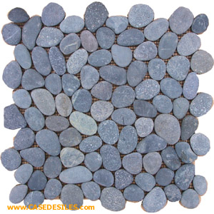 Tapis de galets 30x30x1.4 Swarthy Black Pas Cher Tapis de galets 30x30x1.4 Swarthy Black Pas Cher