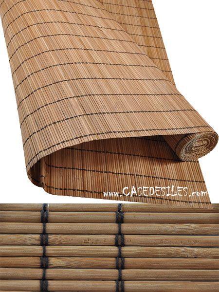 Tissage bambou à motif