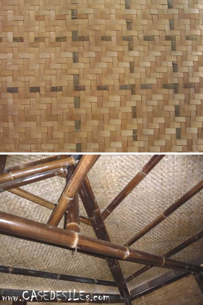 Lattes Bambou Revêtements Muraux Ecologiques