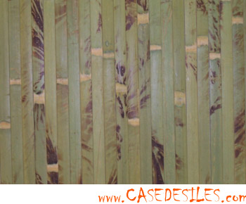 Revêtements muraux bambou naturel