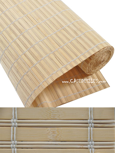 Tissage bambou déco murale naturelle à motif TS2 en promotion