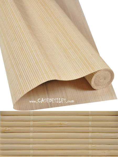 Tissage bambou 4.5mm naturel
