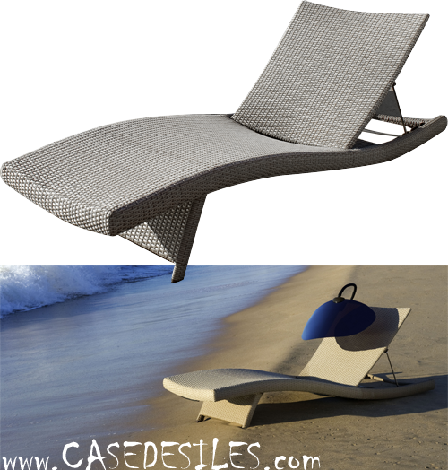 Bain de soleil en Alu design