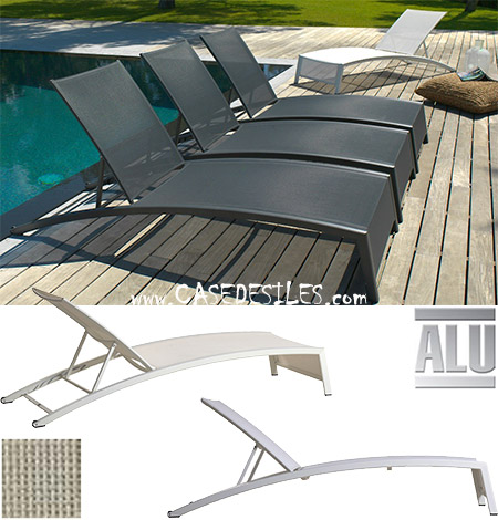 Bain de soleil en Alu design