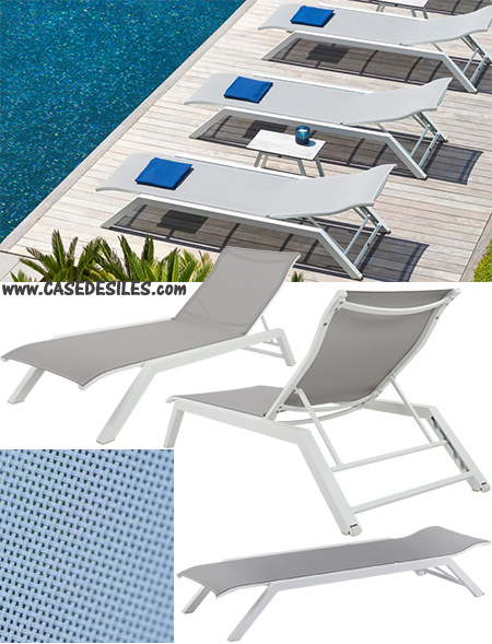 Bain de soleil en Alu design