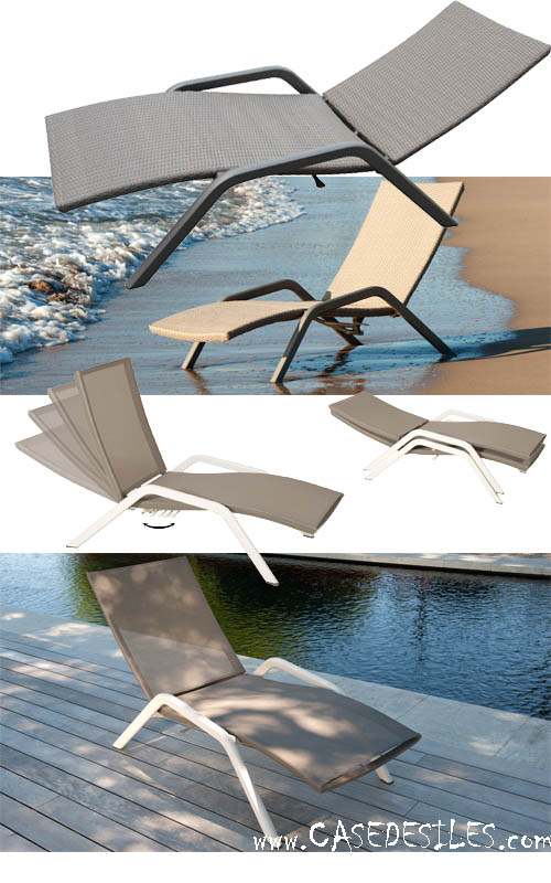 Bain de soleil en Alu design