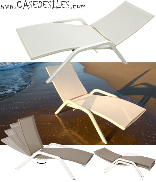 Bain de soleil en Alu design